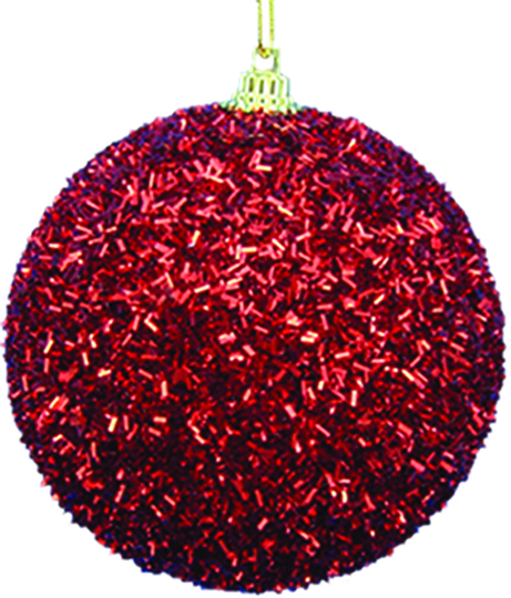 Tinsel ball, 15cm