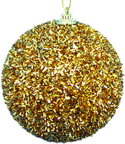 Tinsel Ball, 10cm