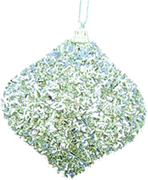 Tinsel Onion, 8cm