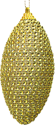 Rhinestone Oval, 11cm