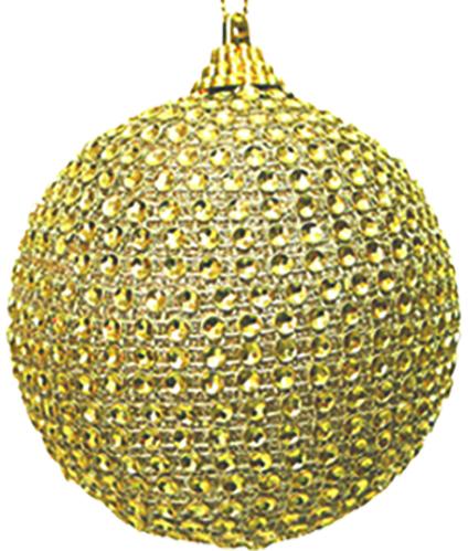 Rhinestone Ball, 10cm