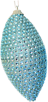 Rhinestone Oval, 11cm