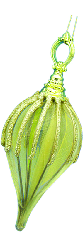 Torch Ornament, 18.5cm