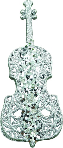 Guitar Sequin Violin, 16cm