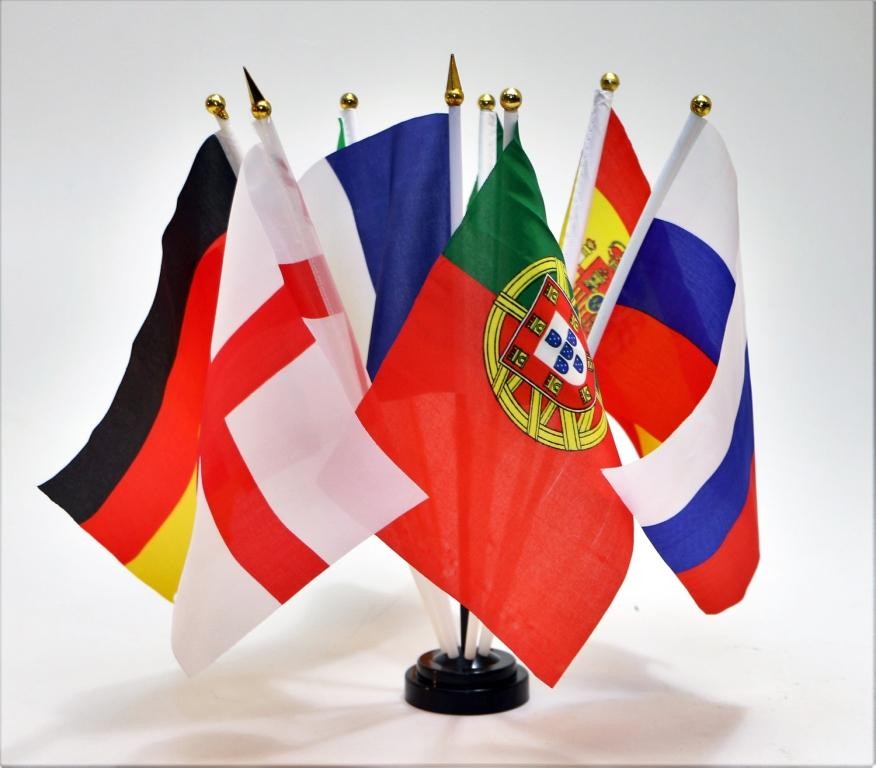 Table Flag Set, 21cm