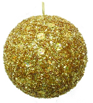 Sequin Bead Ball, 10cm