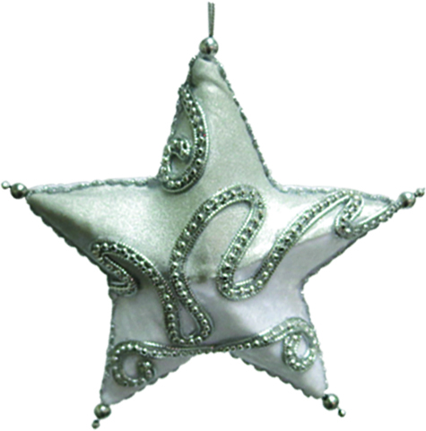 Fabric Star, 10cm