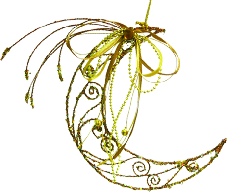 Wire Moon, 17.5cm