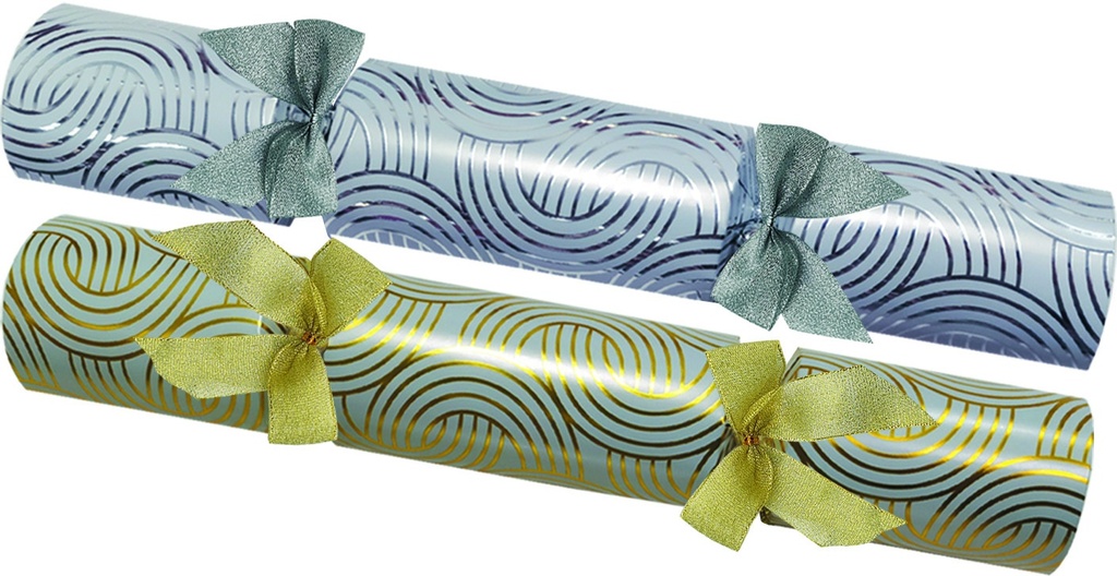 Classic Crackers Swirl Bow, 12"