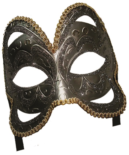 Plastic Mask Filigree Braid
