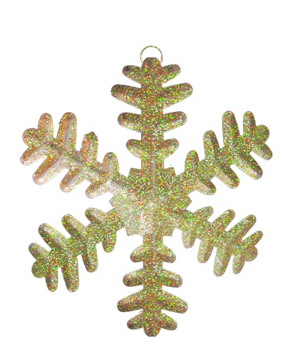 Glittered Snowflake, 25cm
