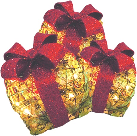 Light-Up Gift Box Set, 15-25cm