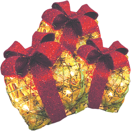 Light-Up Gift Box Set, 15-25cm