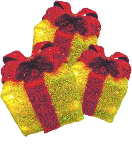 Light-Up Gift Box Set, 15-25cm