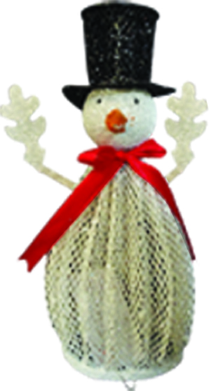 Snowman Centrepiece, 20cm