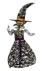 Light-Up Witch, 80cm
