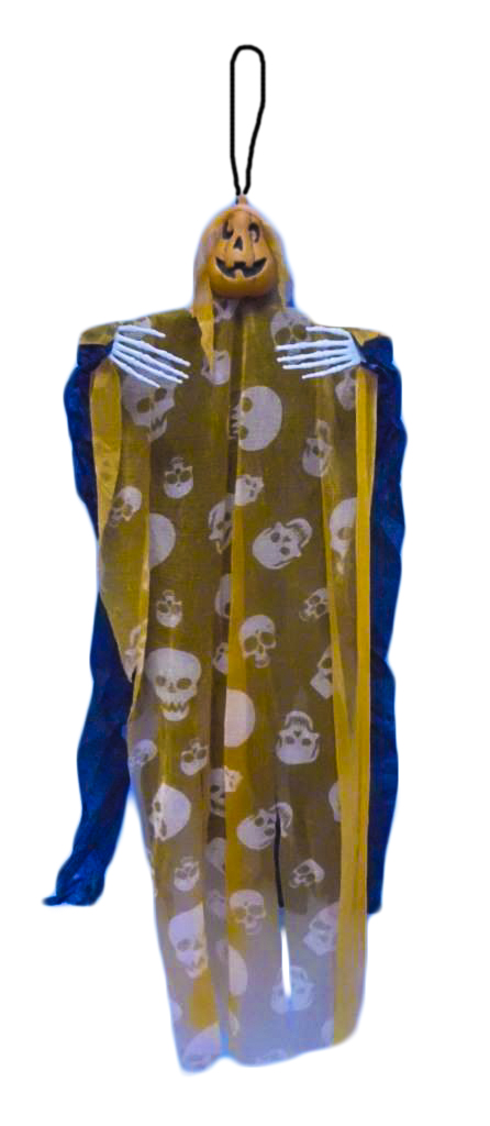 Hanging Pumpkin Ghost, 84cm