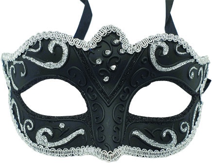 Feather Mask Pointed Crest