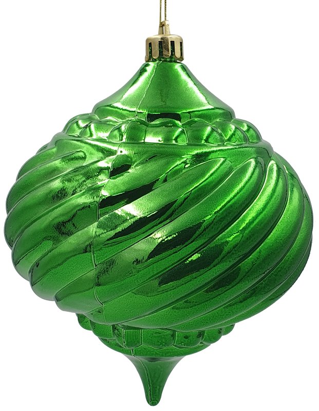 Matte Onion Drop Bauble, 18cm