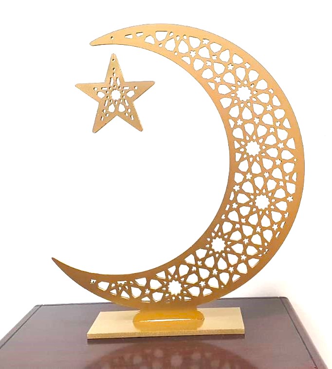 Crescent Star Centerpiece, 40cm
