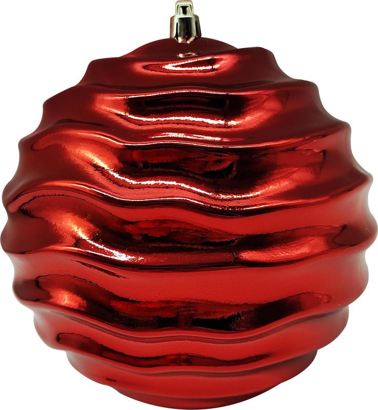 Shiny Wavy Ball, 15cm