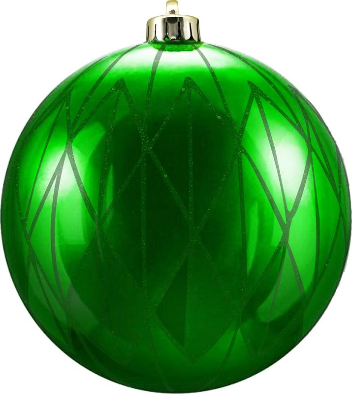 Diamond Pattern Bauble, 15cm