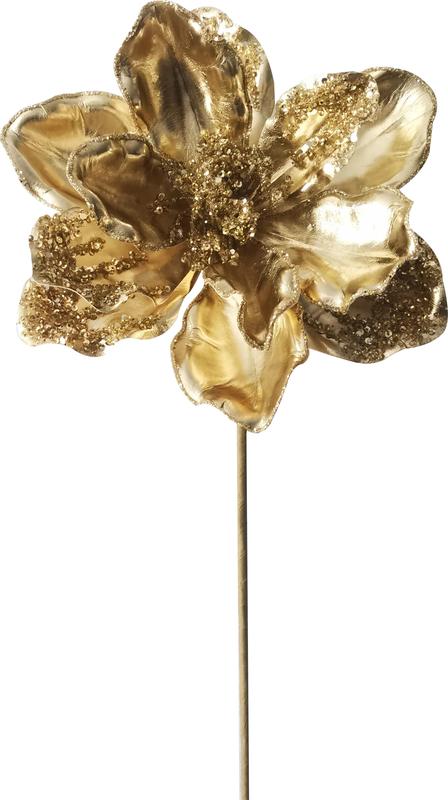 Sequin Satin Magnolia, 20cm