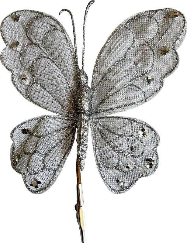 Glittered Butterfly, 19cm