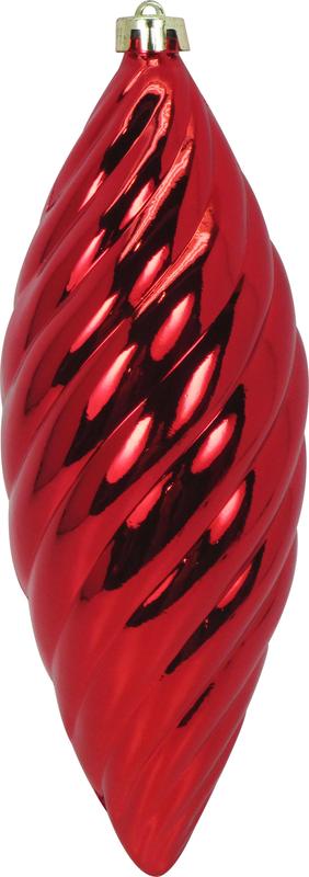 Ridged Oval Teardrop, 30cm