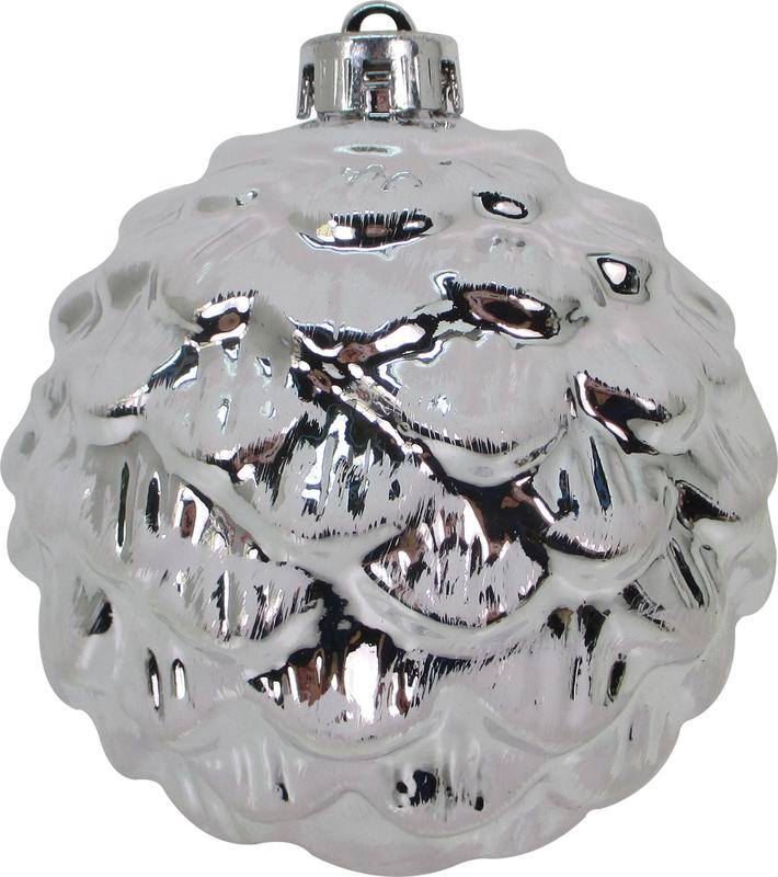 Shiny Pinecone Ball, 12cm