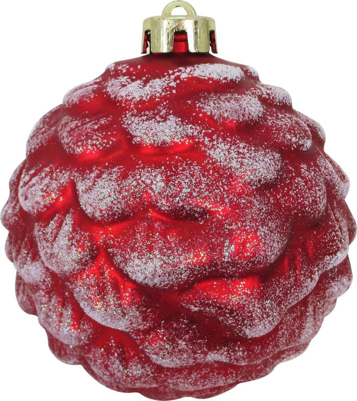 Matte Pinecone Ball, 12cm