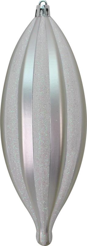 Striped Finial Bauble, 17cm