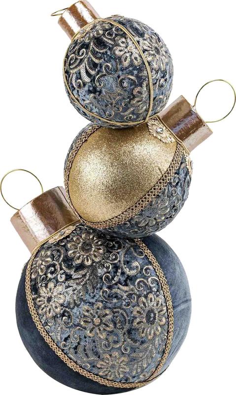 Bauble Stack Brocade Panel, 60cm