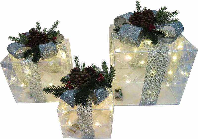 Gift Box Clear Pine Set, 15-25cm
