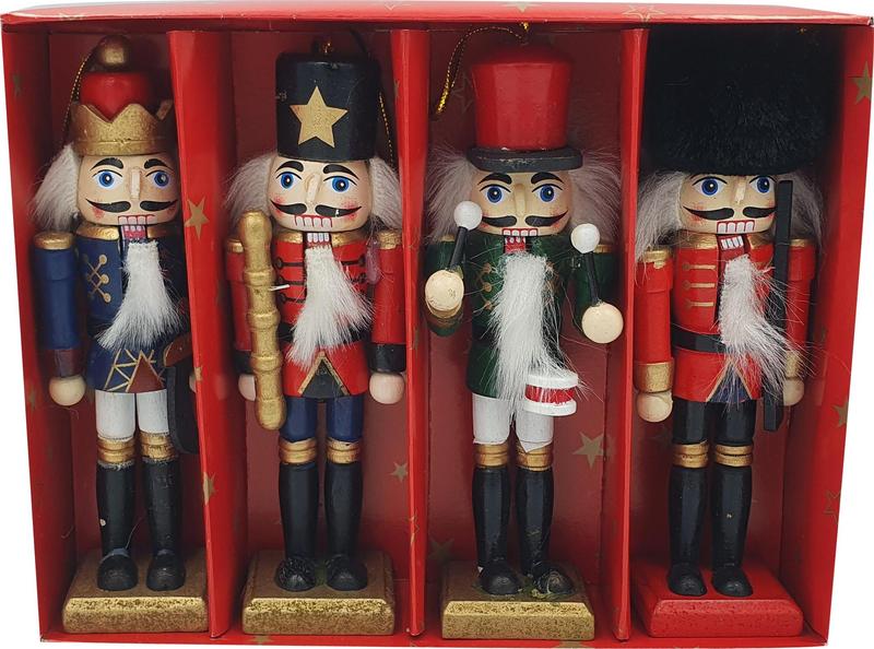Hanging Nutcracker Ornaments, 13cm