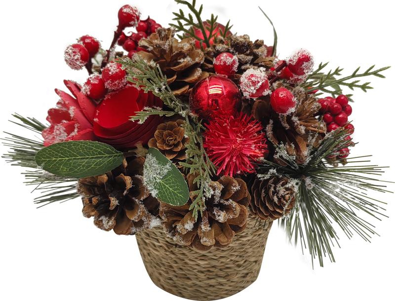 Pinecone Centerpiece, 19cm