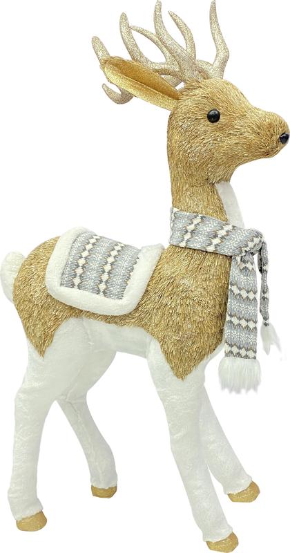 Deer Knitted Scarf, 1m