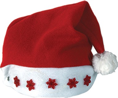 Light-Up Santa Hat