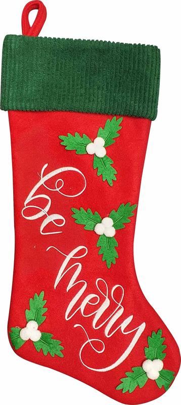 Be Merry Stocking, 13"