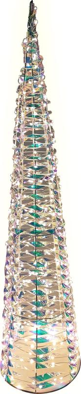 Light-Up Cone Tree, 80cm