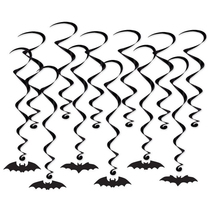 Bat Silhouette Whirls, 44-62cm