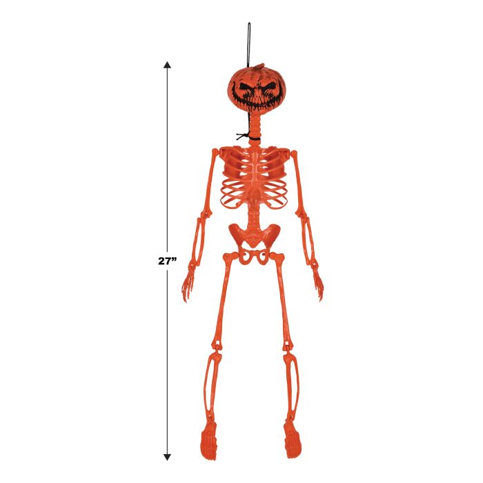 Pumpkin Skeleton, 68.5cm