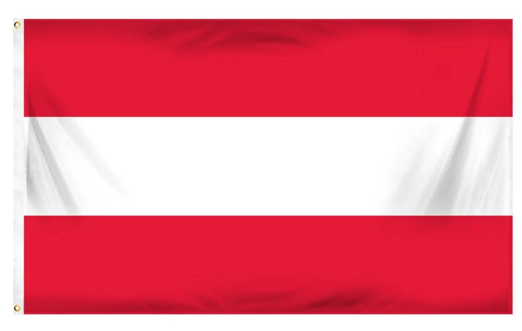 Austria Polyester Flag, 90cm