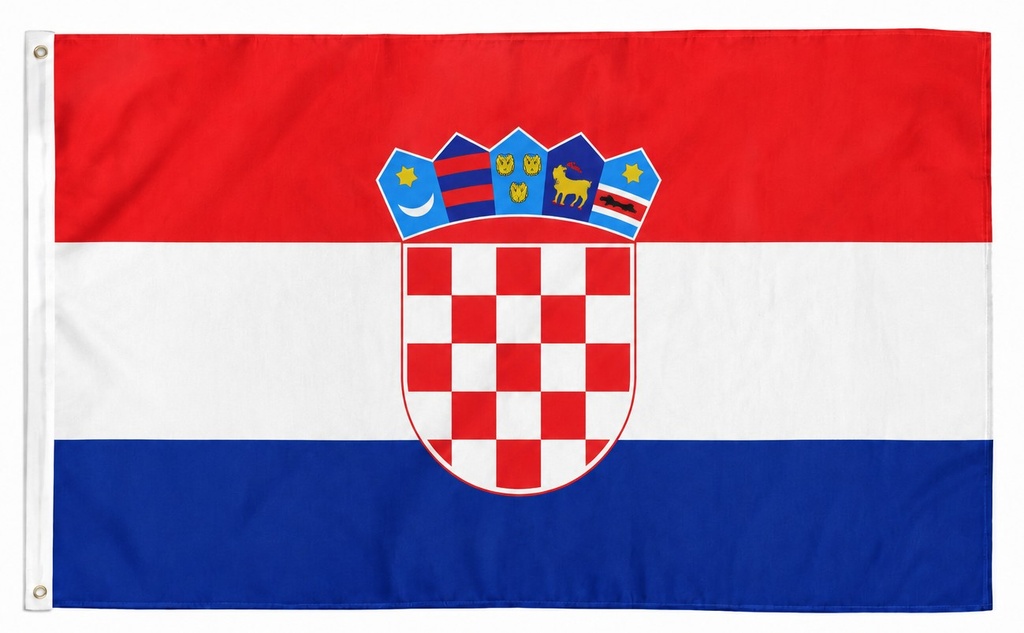 Croatia Polyester Flag, 90cm