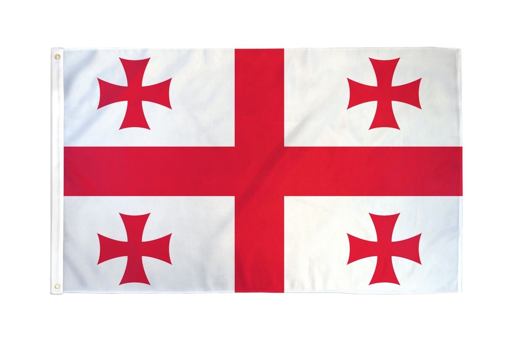Georgia Polyester Flag, 90cm