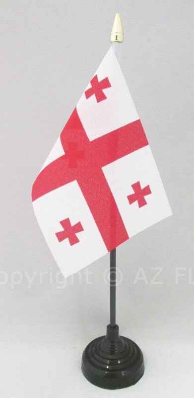 Georgia Table Flag, 21cm