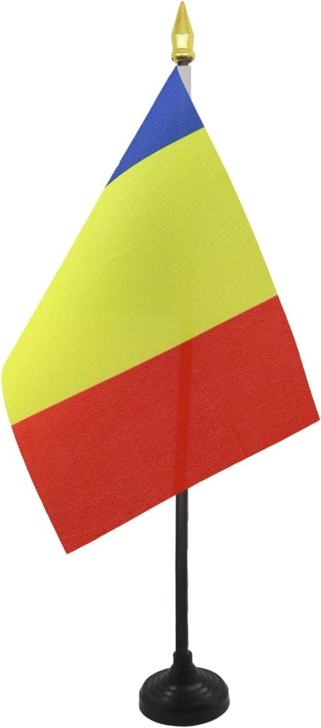Romania Table Flag, 21cm
