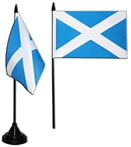Scotland Table Flag, 21cm