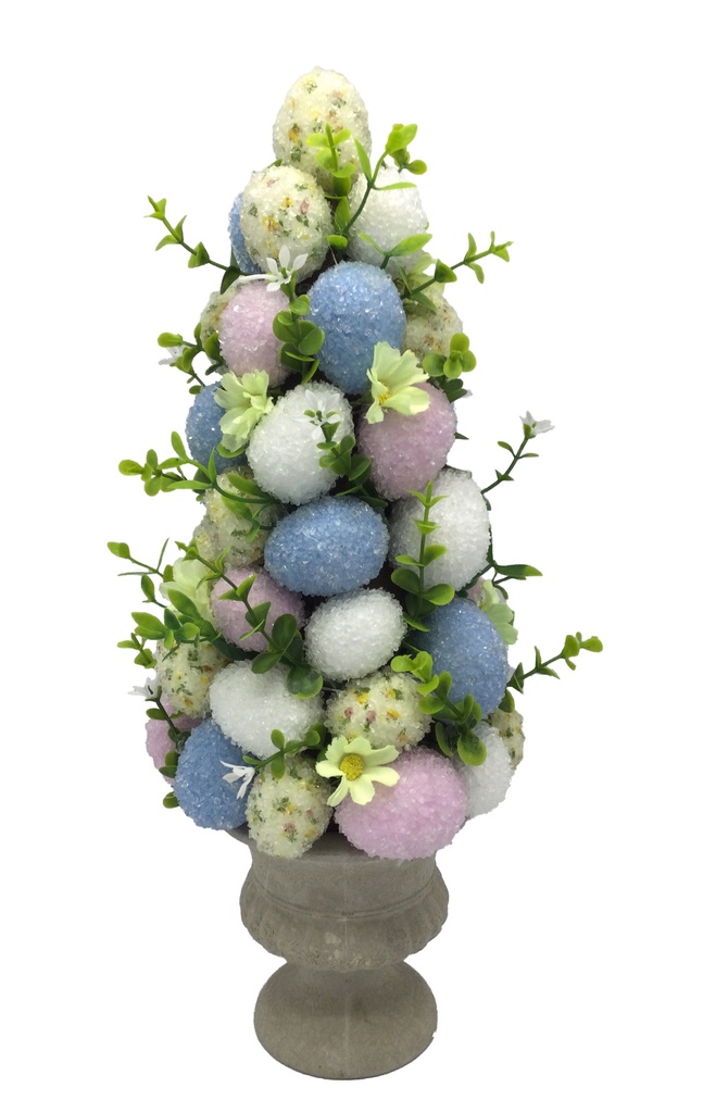 Potted Egg Cone, 39cm