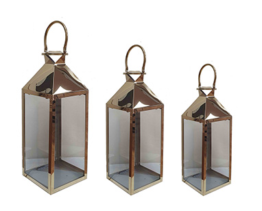 Set Of Lanterns, 25-50cm